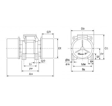 Площадочный вибратор