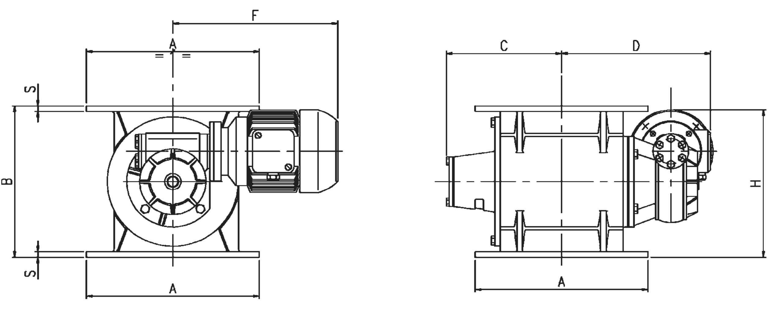 Шлюзовой секторный затвор
