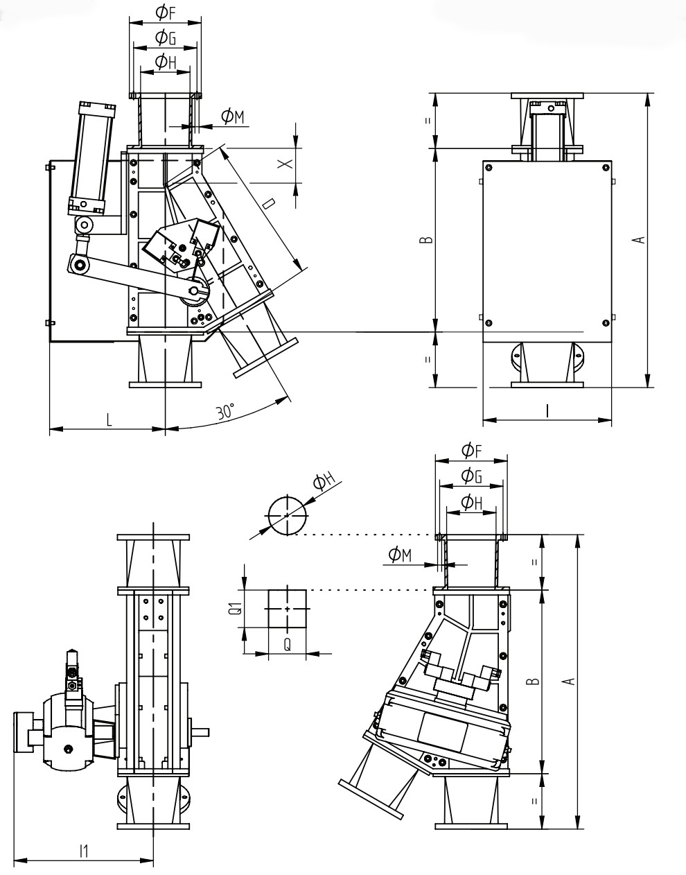 Двухходовой переключатель потока VPD